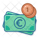 Eur Coin One Icon