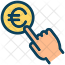 Euro Pay Per Click Payment Icon
