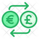 Euro And Pound Exchange Icon