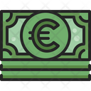 Euro Bill Banknote Cash Icon
