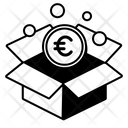 Box Money Eur Pen Draw Icon