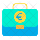 Euro Business Business Portfolio Icon