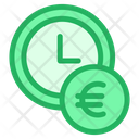 Euro Clock Icon