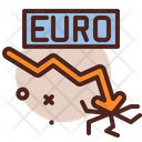 Euro Decrease Icon