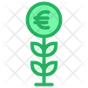 Plant Grow Euro Plant Icon