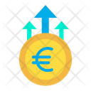 Euro Growth Business Growth Money Growth Icon
