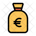 Euro Money Bag Icon