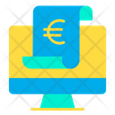 Euro Monitor Online Payment Online Pay Icon
