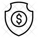 Secure Dollar Dollar Security Protected Dollar Icon