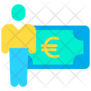 Euro Salary Icon