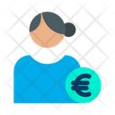 Euro User Euro Profile Female Profile Icon