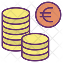 Meuro Coins Euros Euro Coins Icon
