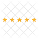 Evaluation Five Star Icon