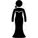 Evening dress  Icon