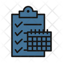 Event Checklist Calendar Icon