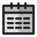 Date Day Calender Icon