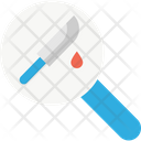 Evidence Knife Search Icon