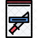 Evidence Law Crime Icon