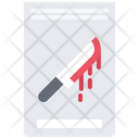 Evidence Crime Knife Icon
