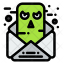 Evil Mail Evil Message Evil Email Icon
