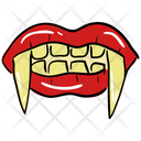 Dracula Teeth Nightmare Vampire Teeth Icon