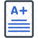 Exam Grade School Icon