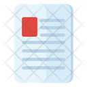Exam Sheet Paper Document Icon