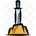 Excalibur Espada Piedra Icono