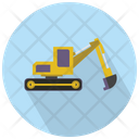 Excavator Digger Truck Excavator Construction Icon