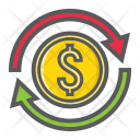 Exchange Dollar Currency Icon