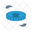 Coin Exchange Earning Icon