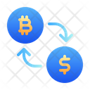 Exchange Cryptocurrency Icon