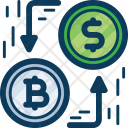 Exchange Blockchain Currency Icon