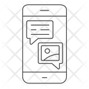 Exchange messages  Icon