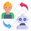Exchange Robot Icon