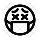 Exhausted  Icon