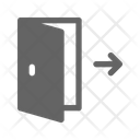 Exit Door Logout Icon