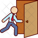 Close Door Escape Icon