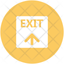 Exit Arrow Sign Icon
