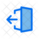 Exit Sign Out Sign Icon