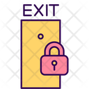 Emergency Entrance Escape Icon