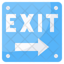Exit Sign Icon