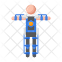 Exoskeleton Automation Robotics Icon