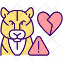 Exotic animals extinction  Icon