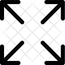 Expand, Arrow, Maximize, Resize, Out Icon