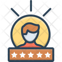Experience Feedback Testimonial Icon
