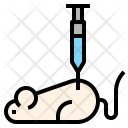 Experiment Mouse Injection Icon