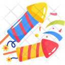Explodierende Party Symbol