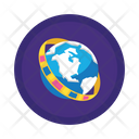 Explorer World Globe Icon