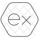 Express-js Icon - Download in Line Style